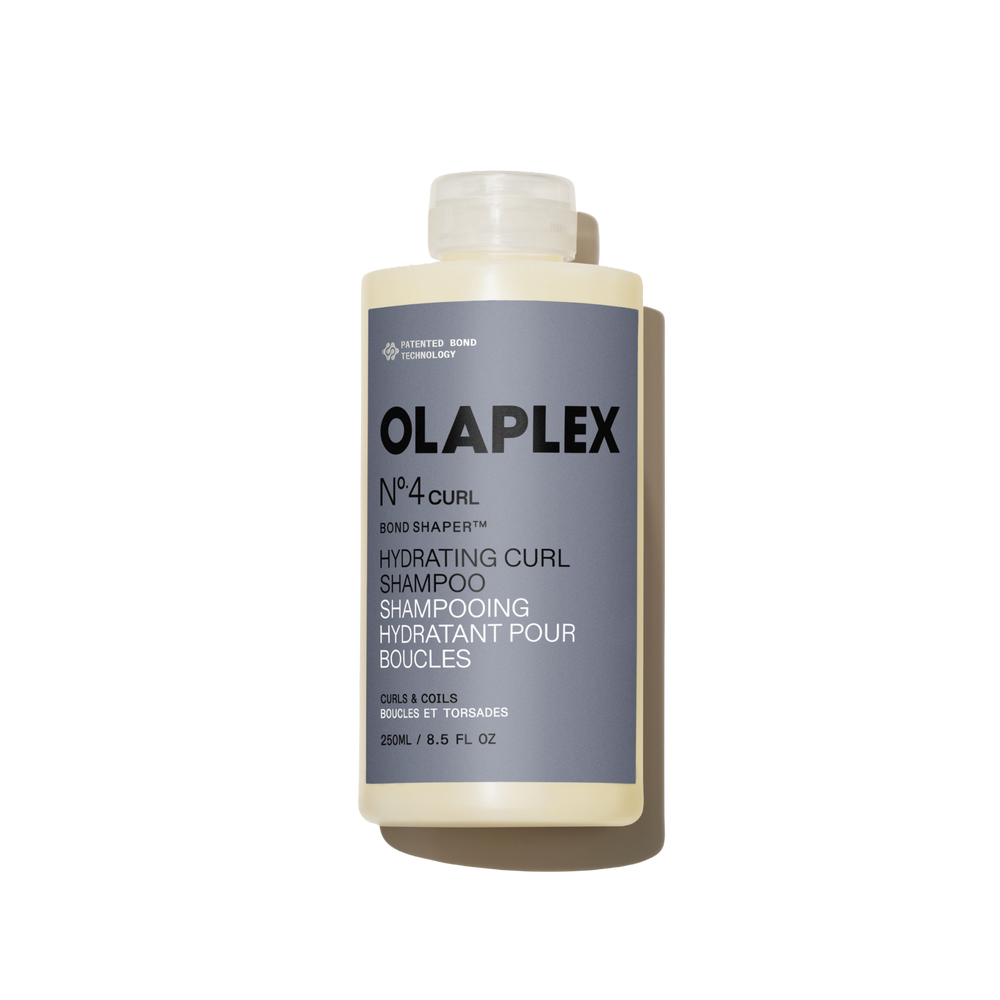 Olaplex Nº.4CURL Bond Shaper Hydrating Curl Shampoo 250ml bottle on a plain white background - main view