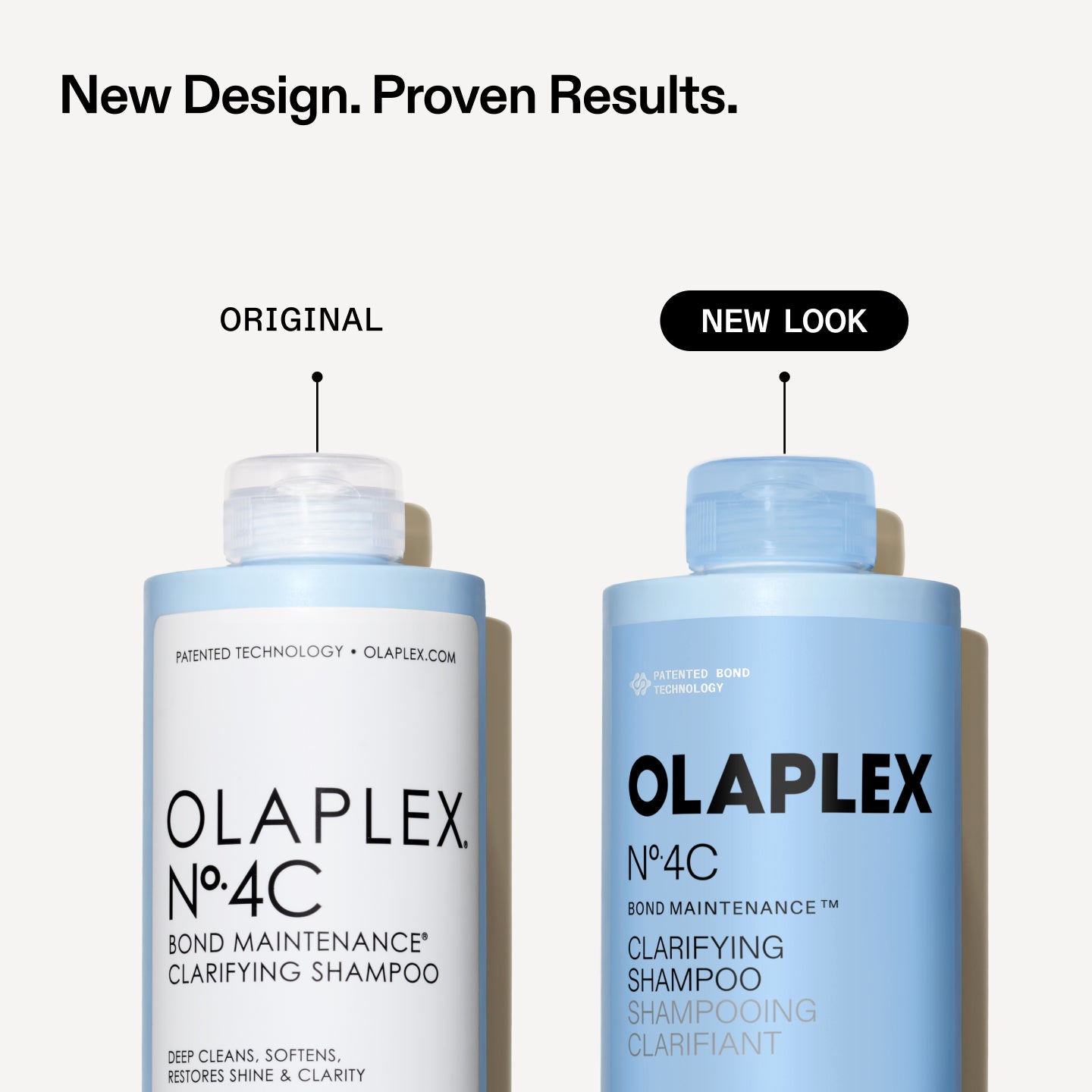 New Design. Proven Results.
ORIGINAL
NEW LOOK