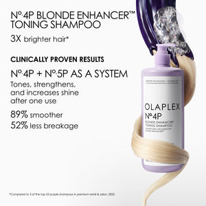 Nº.4P BLONDE ENHANCER™ TONING SHAMPOO LITRE