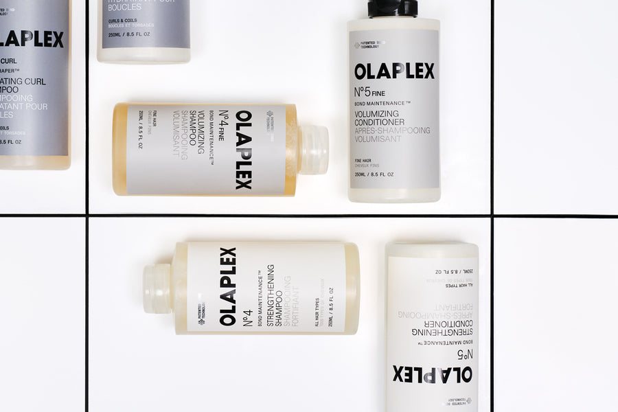 OLAPLEX Nº.4 Bond Maintenance™ Strengthening Shampoo vs. Nº.4Fine Bond Maintenance™ Volumizing Shampoo: What’s the Difference?